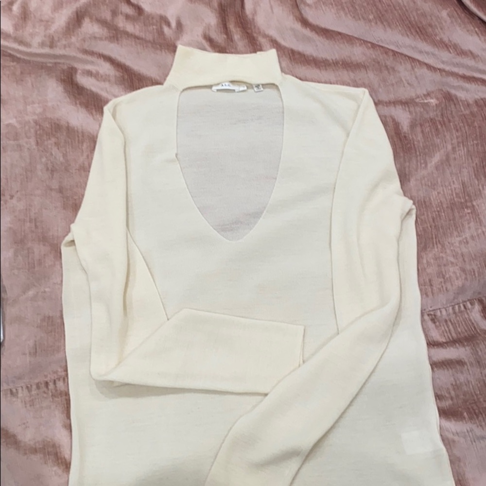 A.L.C cream sweater size M